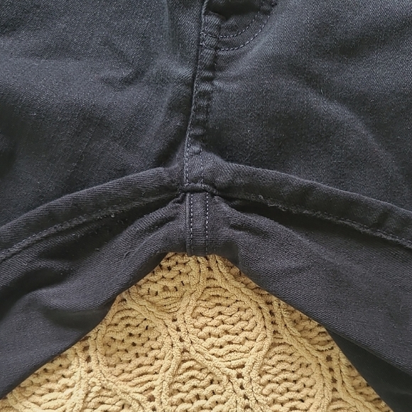 J. Crew 9" Black Demi Boot Crop with Frayed Hem - Size 29P - Picture 4 of 11